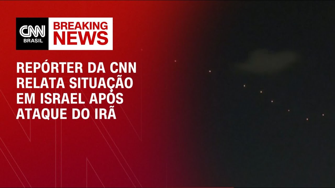 Repórter da CNN relata situação em Israel após ataque do Irã | BASTIDORES CNN