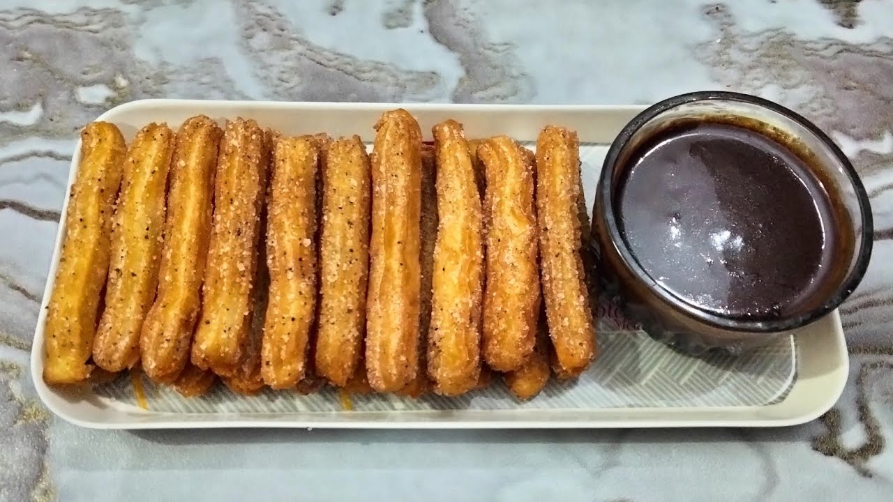 How To Make Perfect Churros With Chocolate Recipe By Cooking With Misbah/Churros recipe/