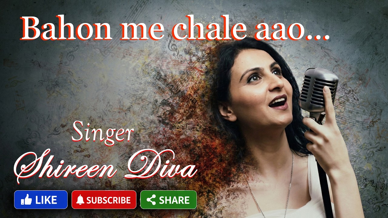 Bahon Mein Chale Aao | Bollywood Cover Song | Shirin Diva | Anamika | Classic Romantic Song