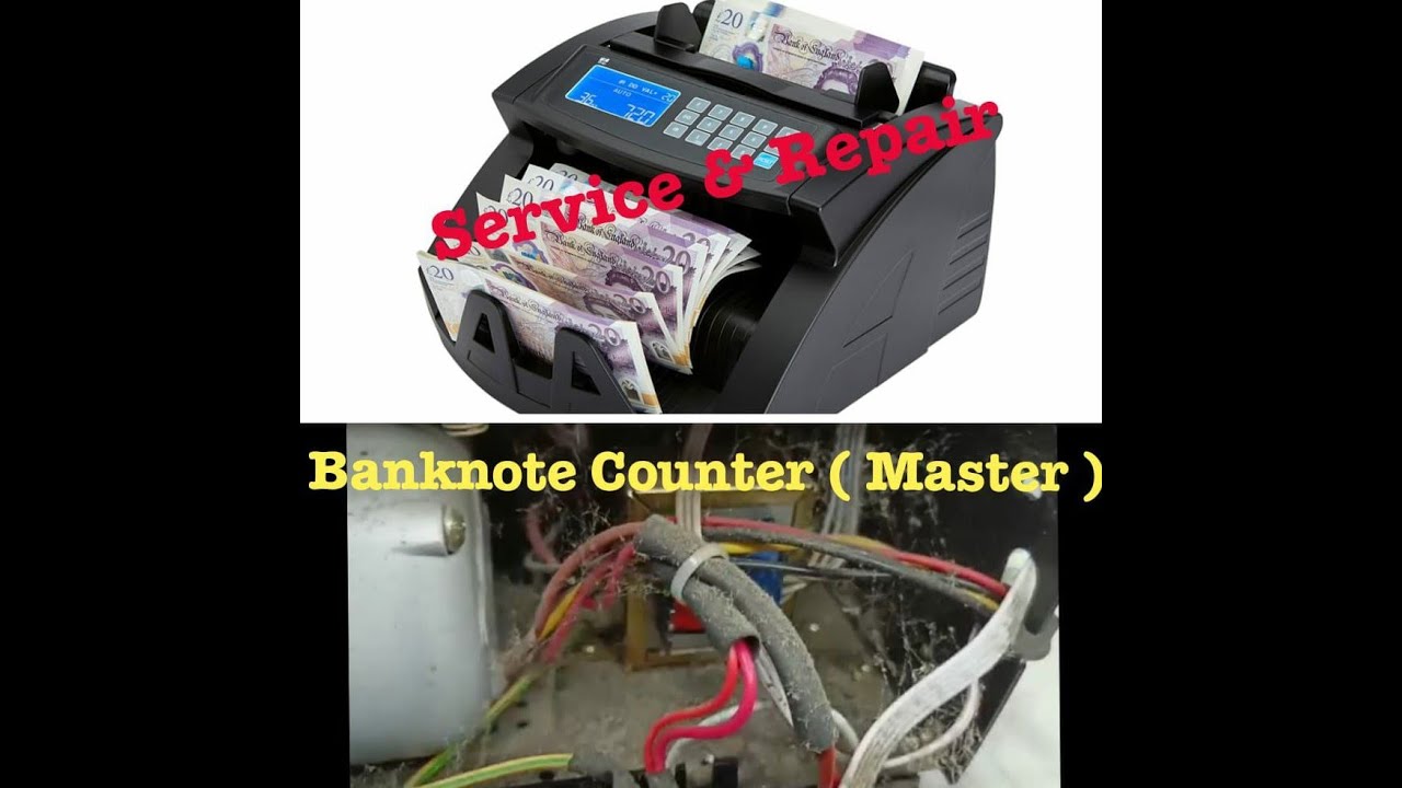 How To Open Banknote Counter ( Master ) ll  Repair & Service ll By VCC