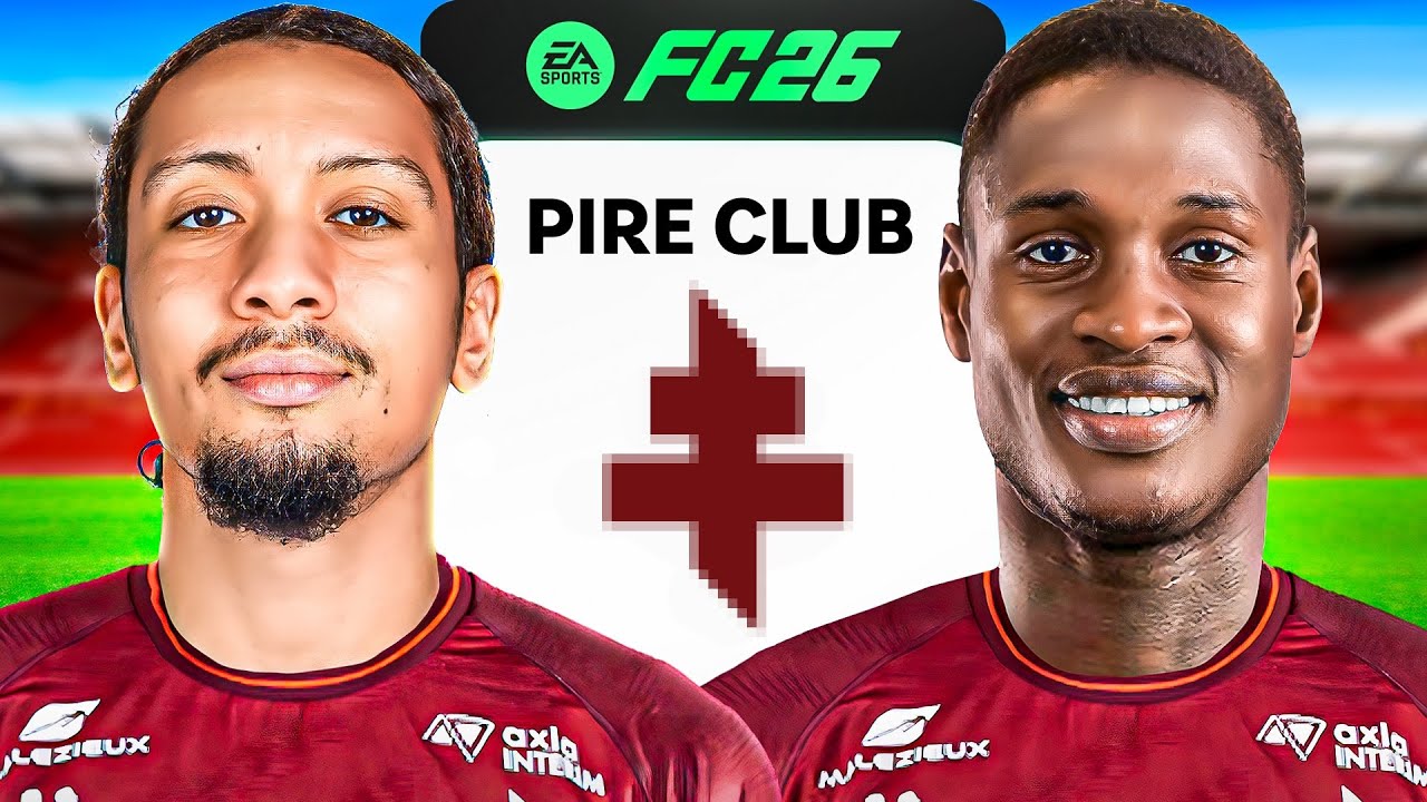Je sauve le PIRE CLUB DE LIGUE 1 de FC 26 !