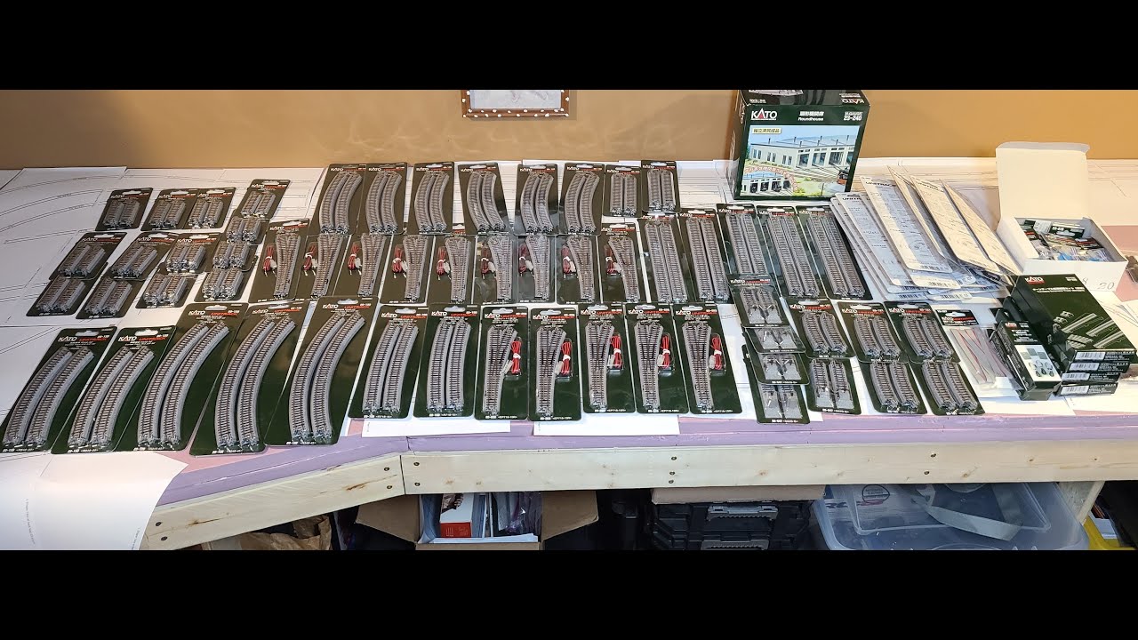 NitroStar's Kato Unitrack Layout Update #4: Fifer Hobby Order Arrives