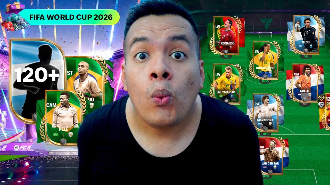 🎁 REGALANDO SOBRES de la COPA del MUNDO 2026 a SUSCRIPTORES | FC Mobile *Iconos Asegurados* #21
