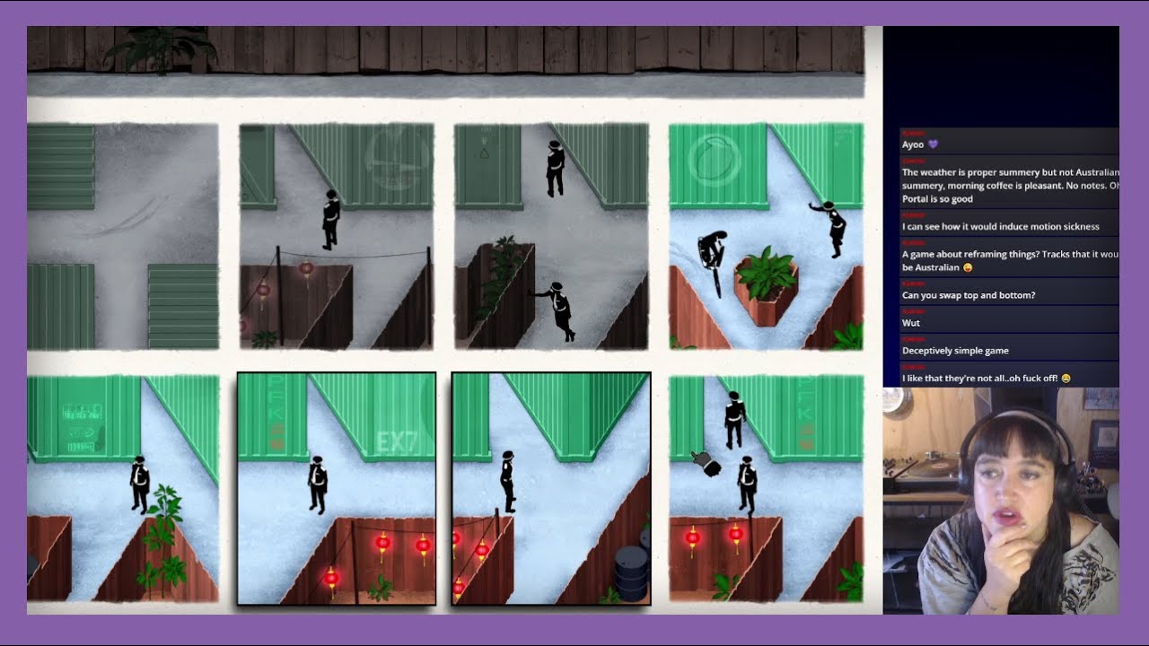 Thinking outside the box playing 'Framed 2' - (Livestream 1 Feb 2026)