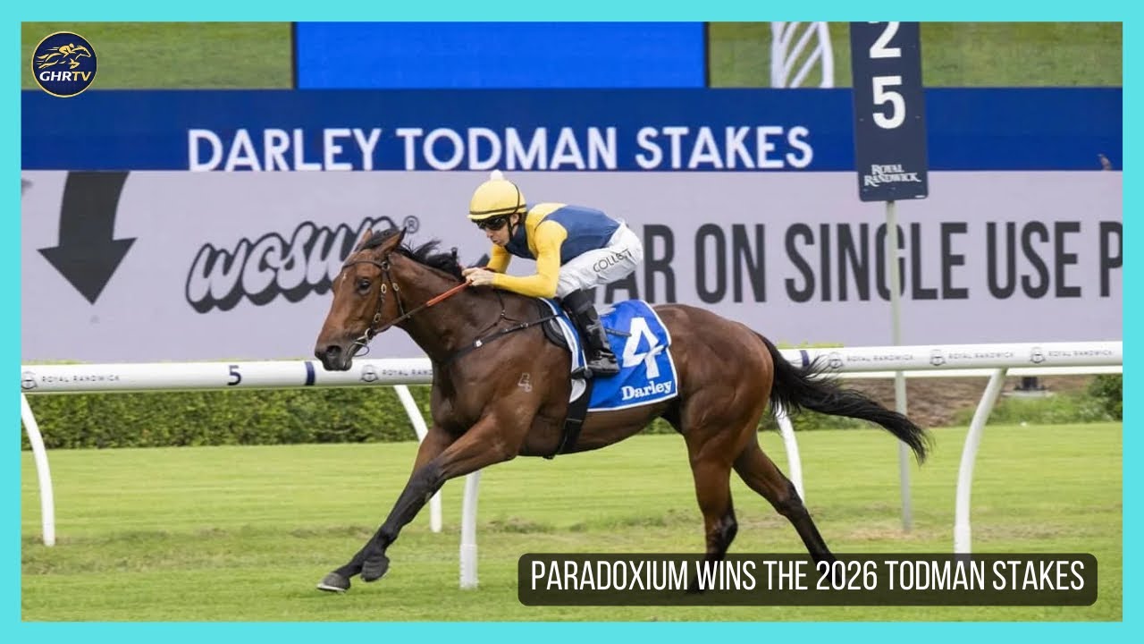 PARADOXIUM wygrywa Todman Stakes (G2) 2026