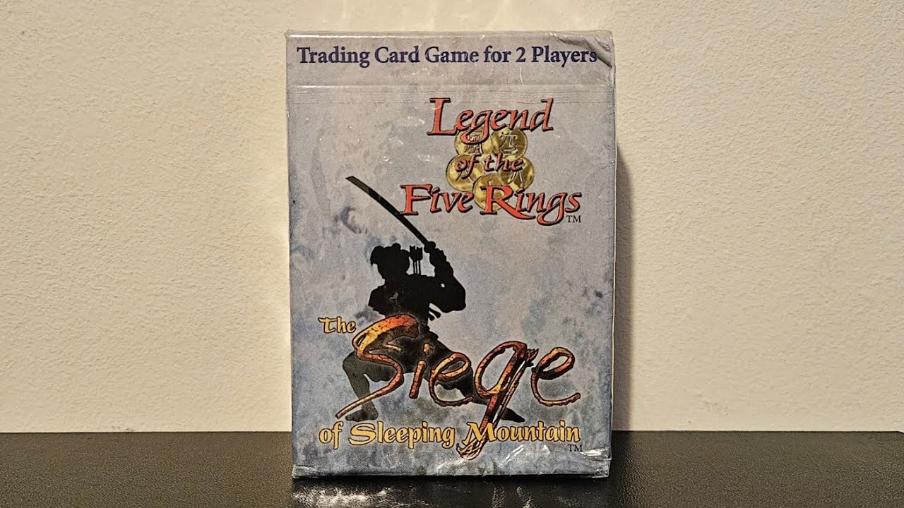 The Siege of Sleeping Mountain Deck Opening | Legend of the Five Rings | L5R