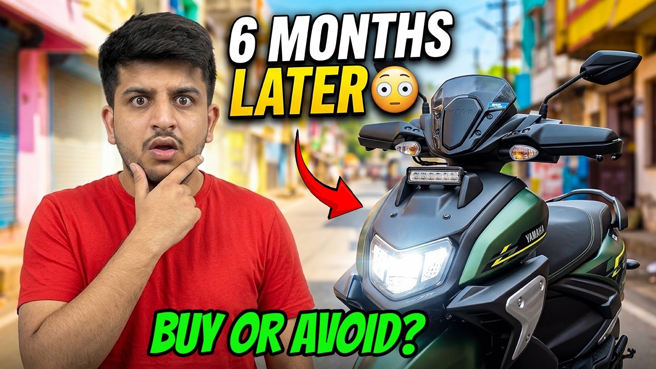 Yamaha RayZR 125 Hybrid Review After 6 Months | Mileage Test, Office Ride & Highway Experience