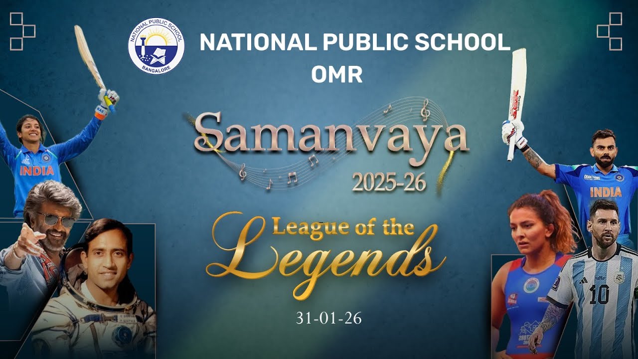 Samanvaya 2025-26 | National Public School - OMR | League of the Legends | LIVE STREAM