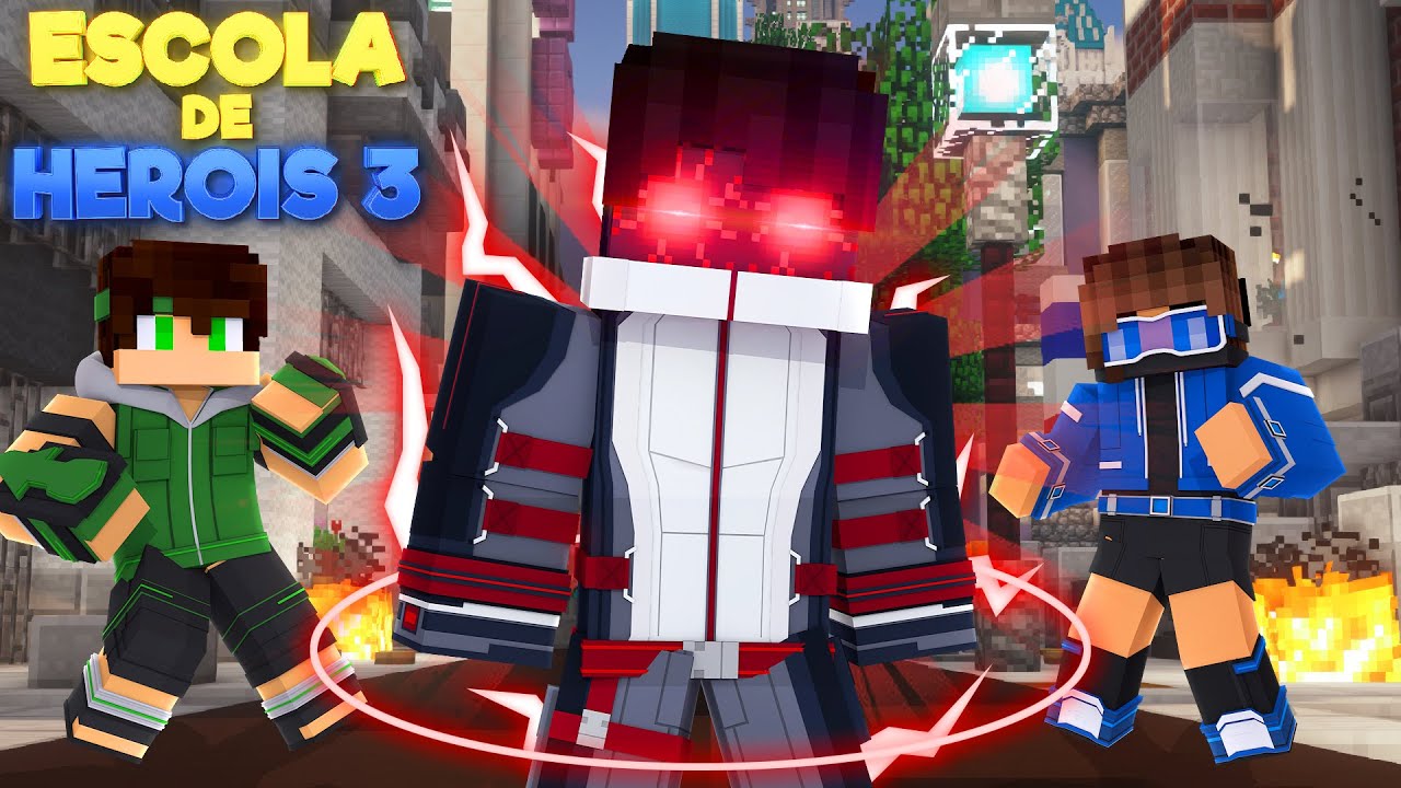 Minecraft: O PODER MAIS FORTE - ESCOLA DE HEROIS 3 Ep.24 ‹‹ P3DRU ››