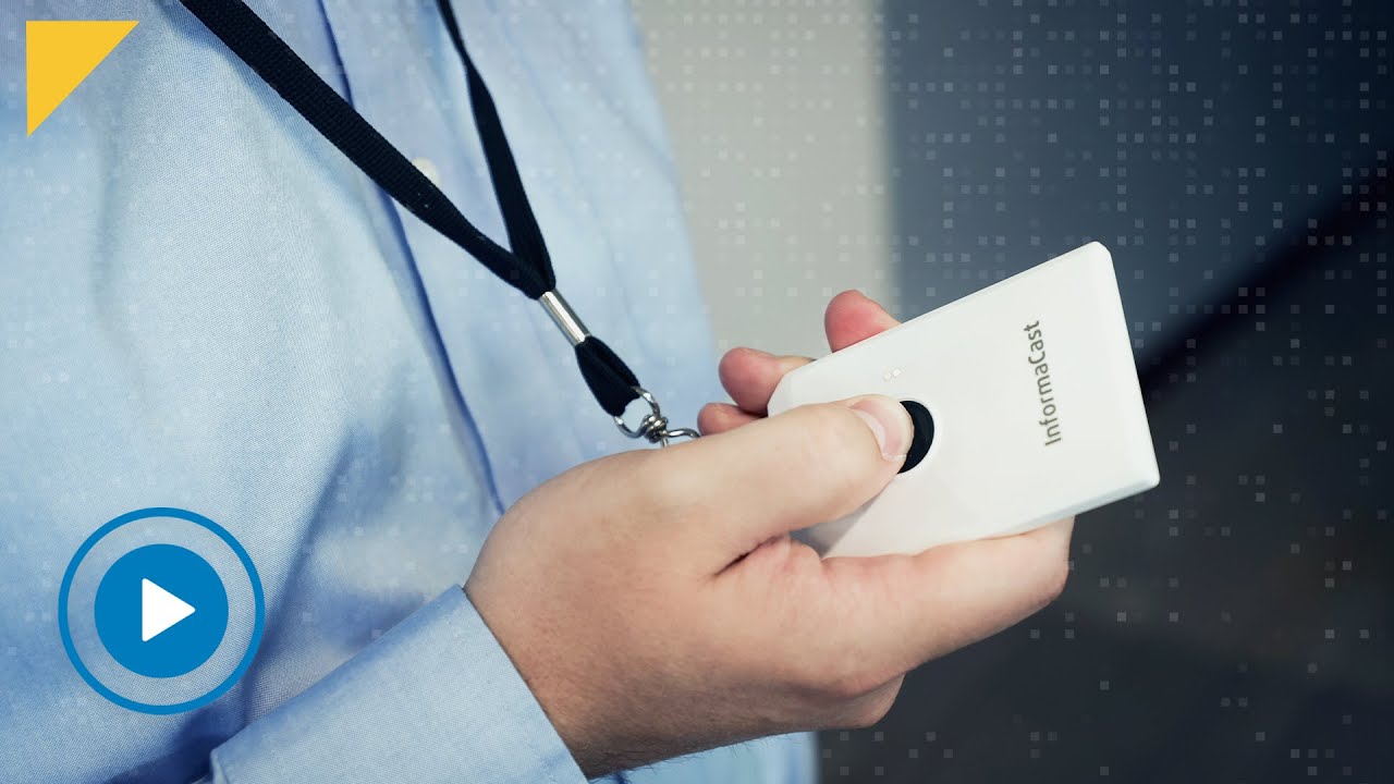 Singlewire Software Launches the InformaCast Wearable Alert Badge
