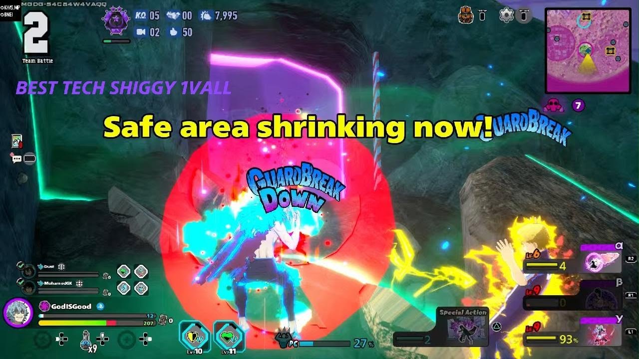 MY HERO ULTRA RUMBLE INSANE SOLO CLUTCH With TECH SHIGGY 1VEVERYONE