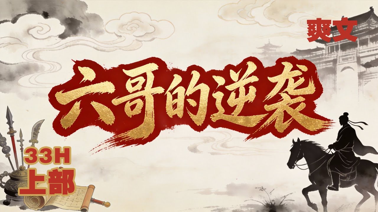 穿越爽文《六哥的逆襲》（上），到唐宋亂世年代，化身前朝侍衛，從流浪求生到夺天下，救寡婦、遇公主、與多位美女結下情感羈絆，憑藉智慧與軍事謀略在朝堂與戰場間步步崛起，改寫自身命運。