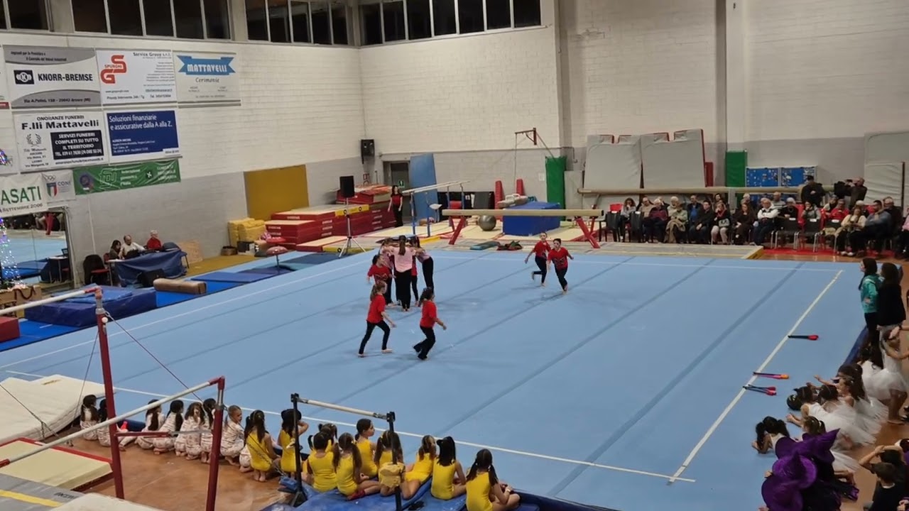 Saggio Natale 2025 : secondo corso ritmica
