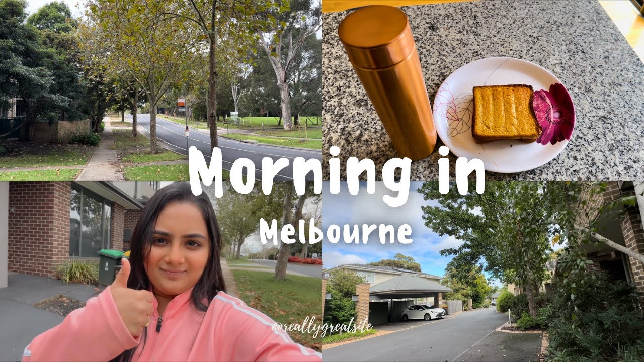 A cozy morning in melbourne 🇦🇺 | A peaceful winter morning walk | Nature love