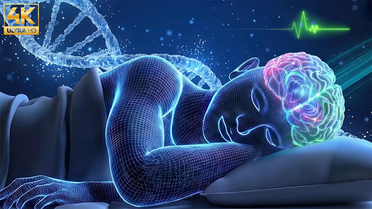 432Hz + 528Hz | Fall Into Deep Healing Sleep, Heal Damage In The Body and Spirit, Remove Insomnia