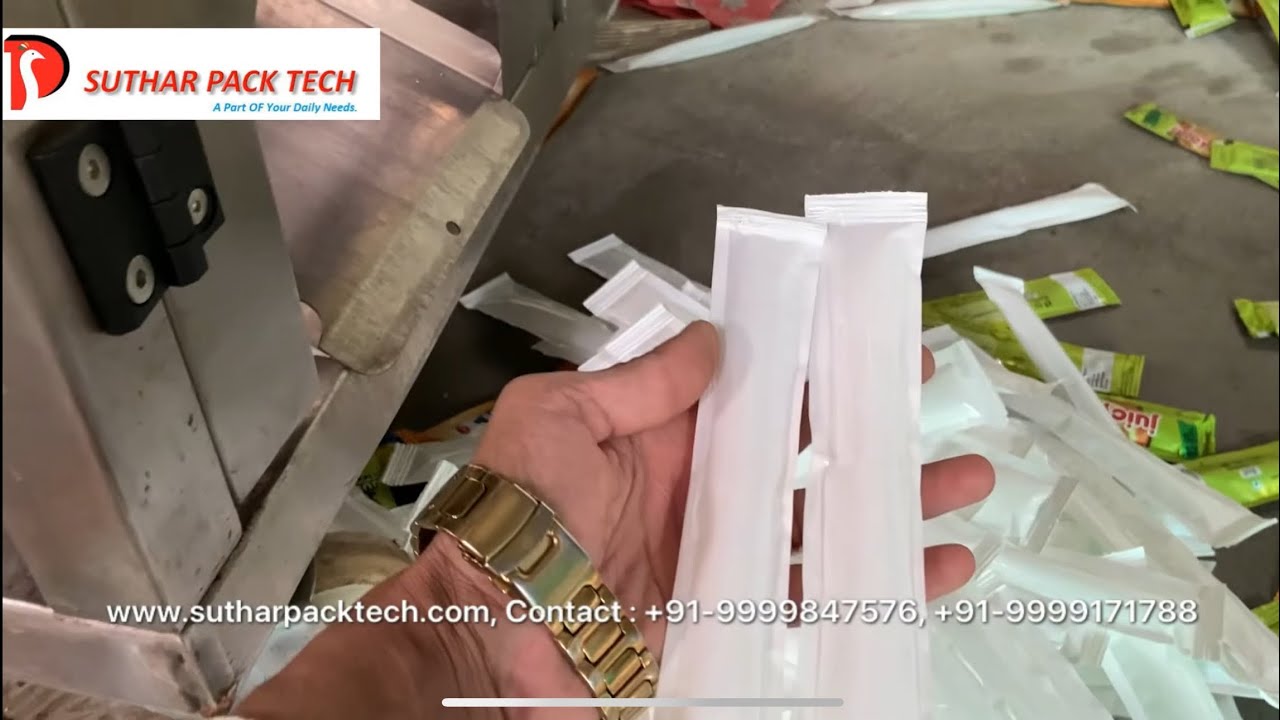 Chuski Packing Machine (Ice Popsicle Packing Machine) Mfg By Suthar Pack Tech