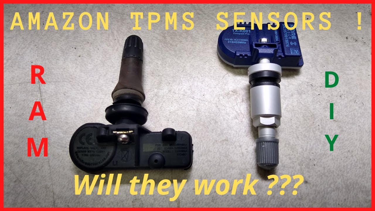 Датчики Amazon TPMS для грузовиков RAM своими руками (часть 1)