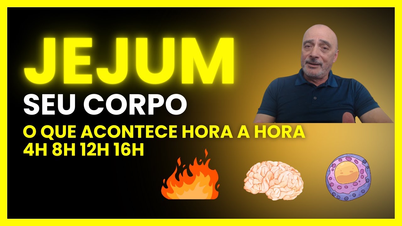 JEJUM INTERMITENTE O QUE ACONTECE HORA A HORA...