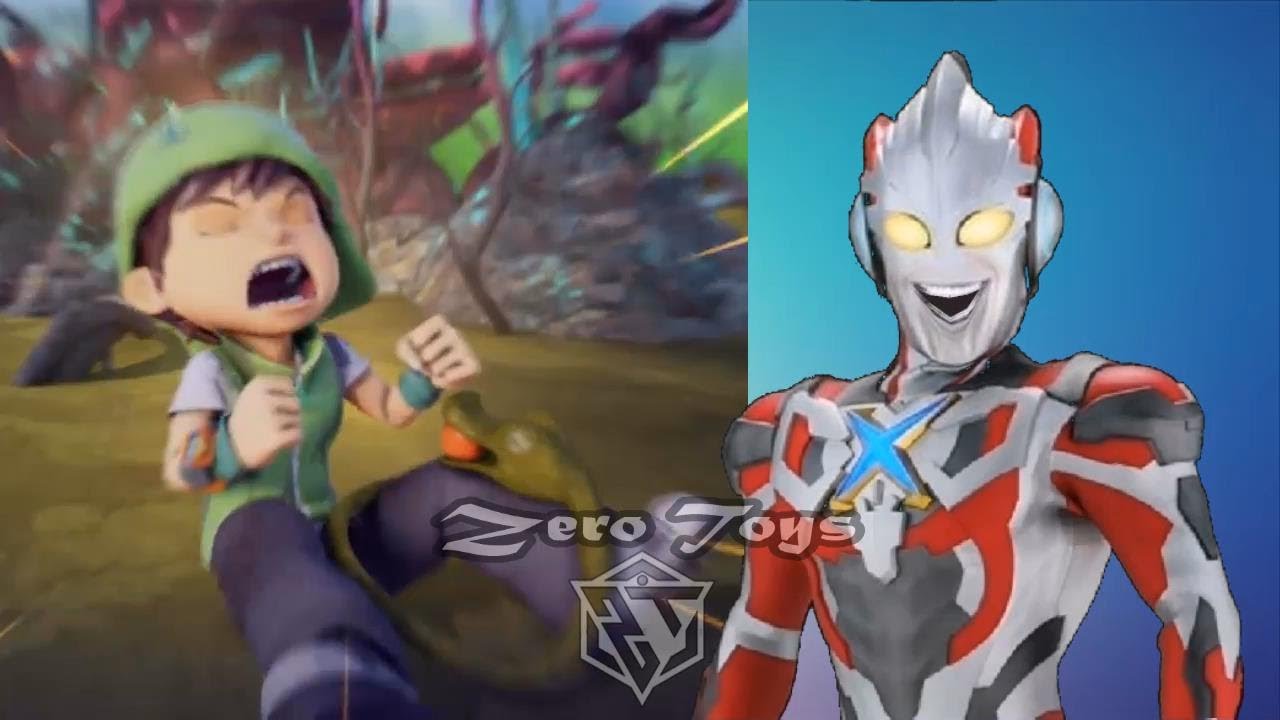 Kumpulan Boboiboy Lucu Part 8, Boboiboy Funny Moment, Ultraman Nyanyi Boboiboy Lucu, Ultraman Funny