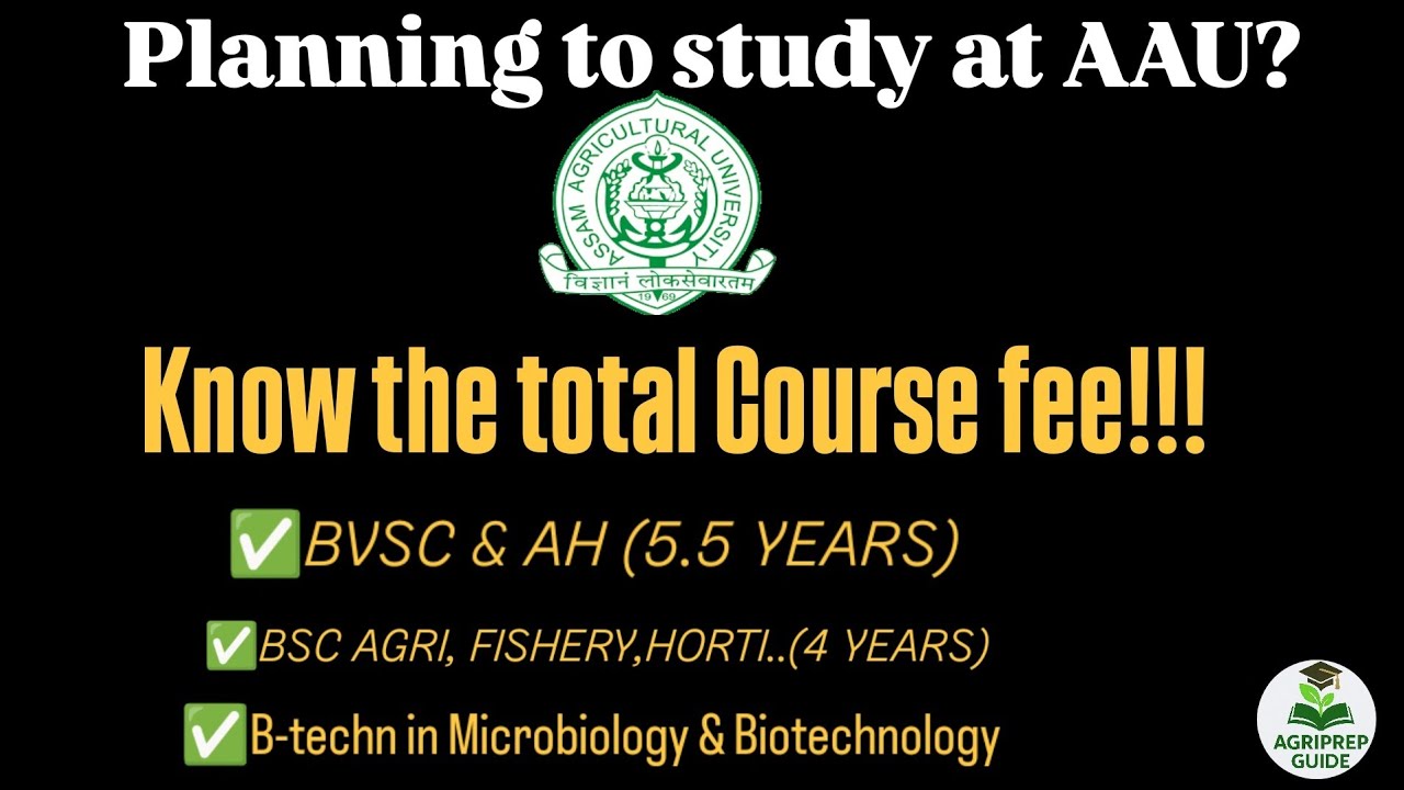 FULL COURSE FEES (Admission+Semester)at AAU ?KNOW DETAILS!!