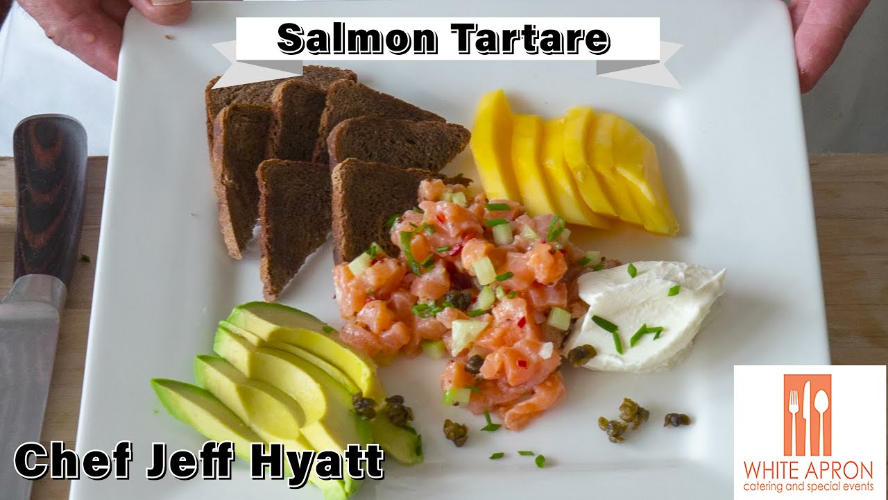 How to Prepare Salmon Tartare - A tropical seafood treat