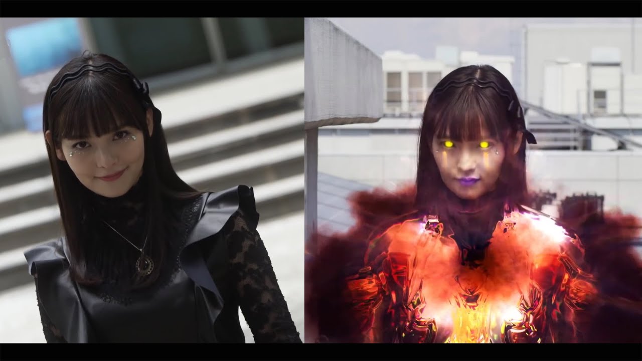Ultraman Trigger - Carmeara transformation (妖麗戦士カルミラ 変身解除)