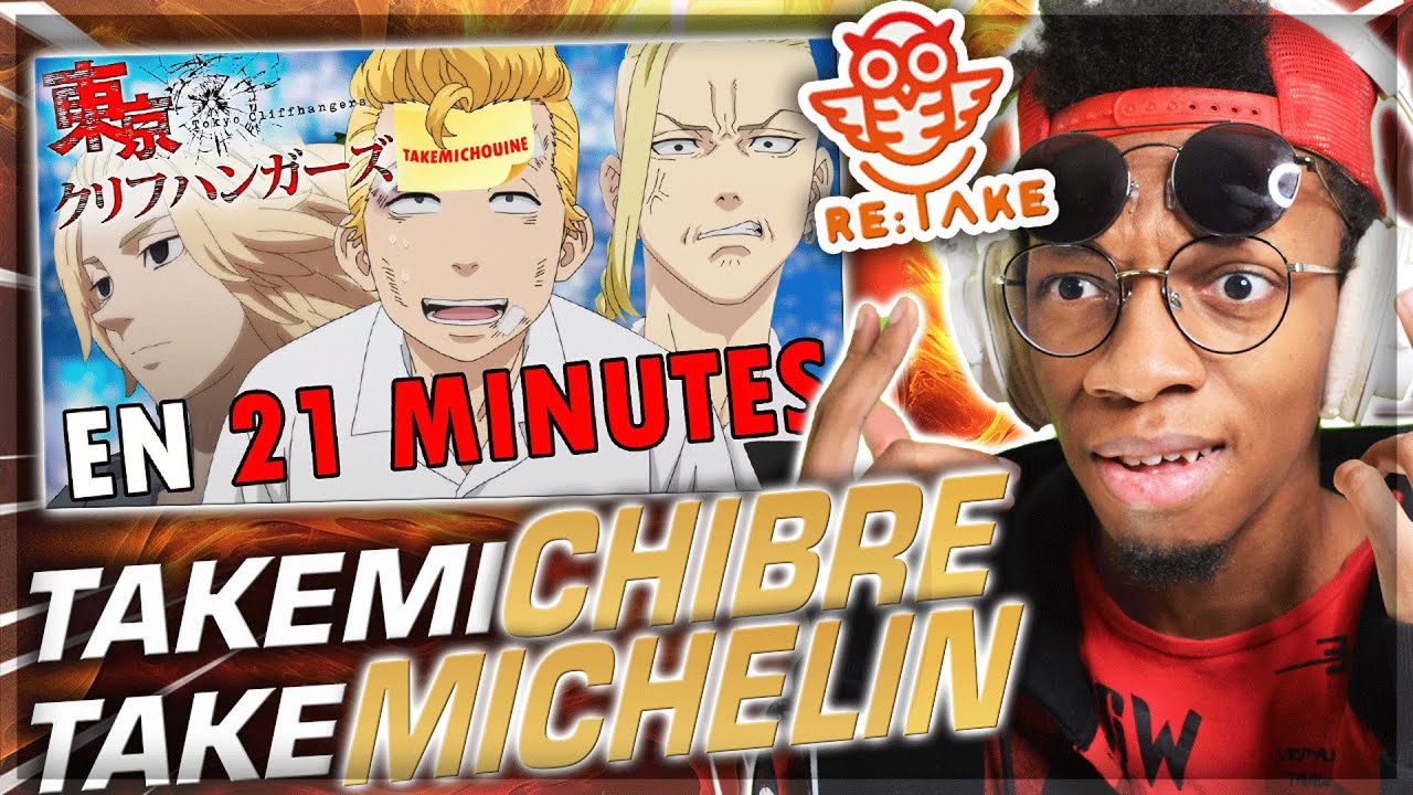 J’ai RÉAGIS à TOKYO REVENGERS en 21 MINUTES de RE:TAKE !