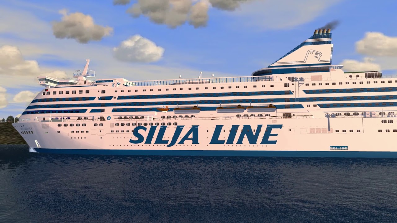 VSF Silja Serenade from Stockholm via Mariehamn to Helsinki