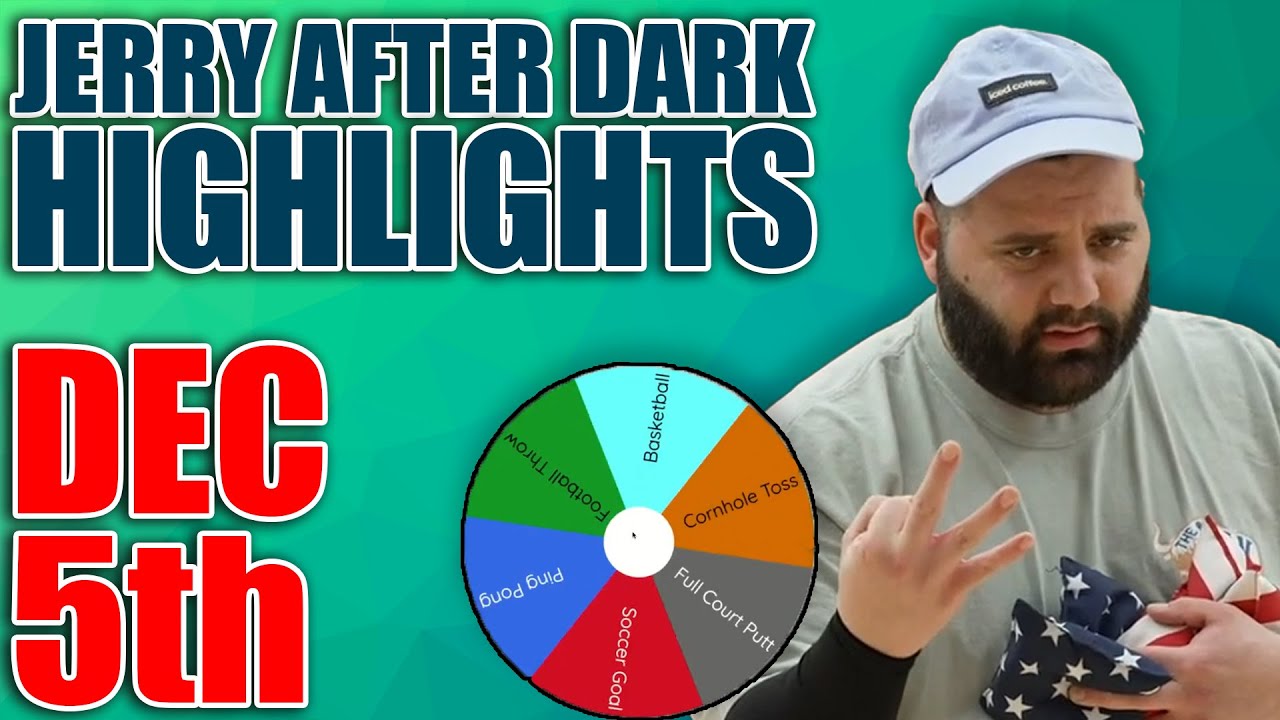 The Wheel Makes Jersey Jerry Meltdown | Jerry After Dark Highlights 12/5