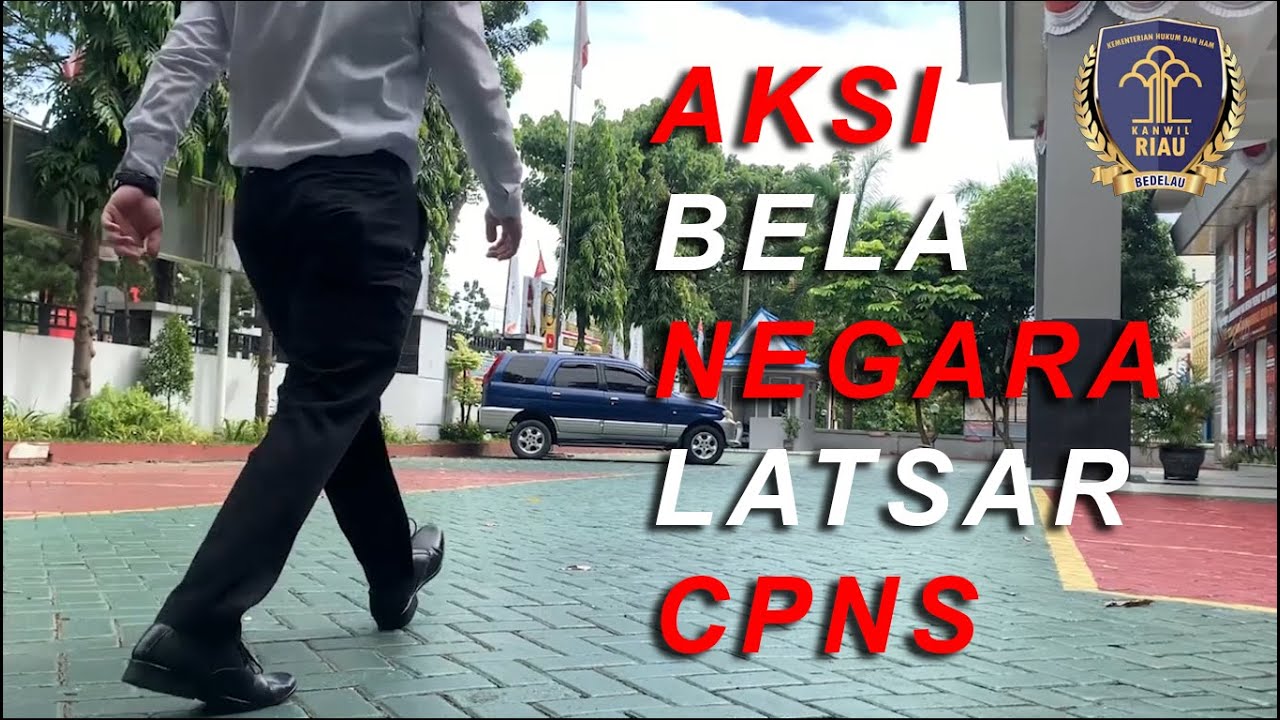 Aksi Bela Negara - LATSAR CPNS Kemenkumham 2021