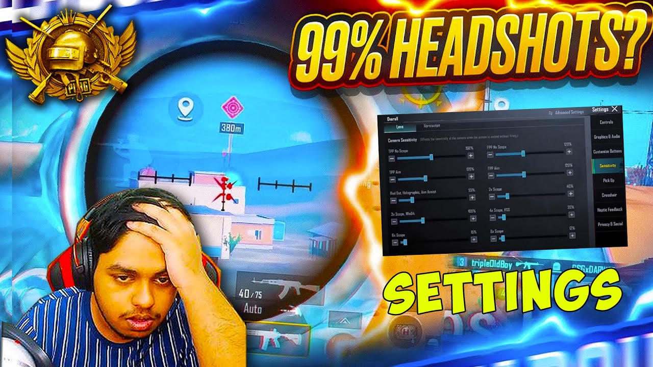 NO RECOIL RANK 1 BASIC/ADVANCED SENSITIVITY SETTINGS !! | BEST Moments in PUBG Mobile