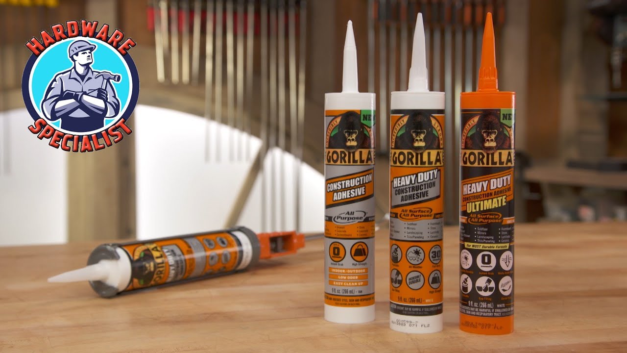 Gorilla Heavy Duty Construction Adhesive