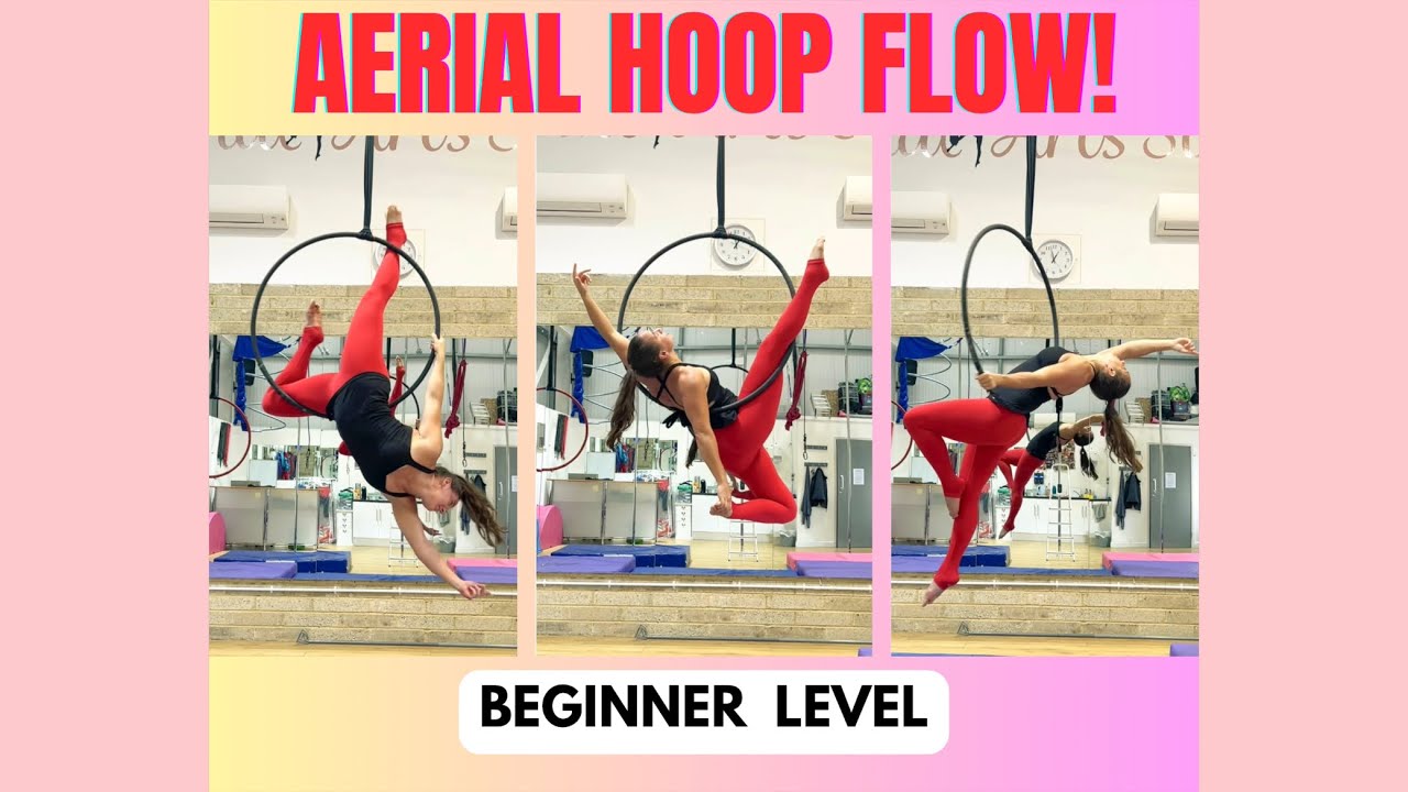 BEGINNER AERIAL HOOP | Easy combo flow! 💓