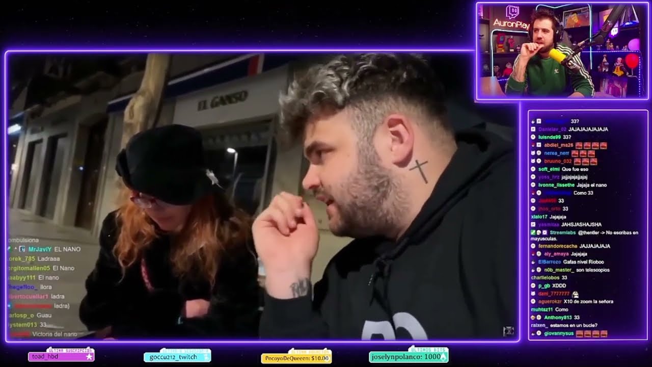 AURONPLAY REACCIONA A VIDEO INSÓLITO | IRL DE GUANYAR