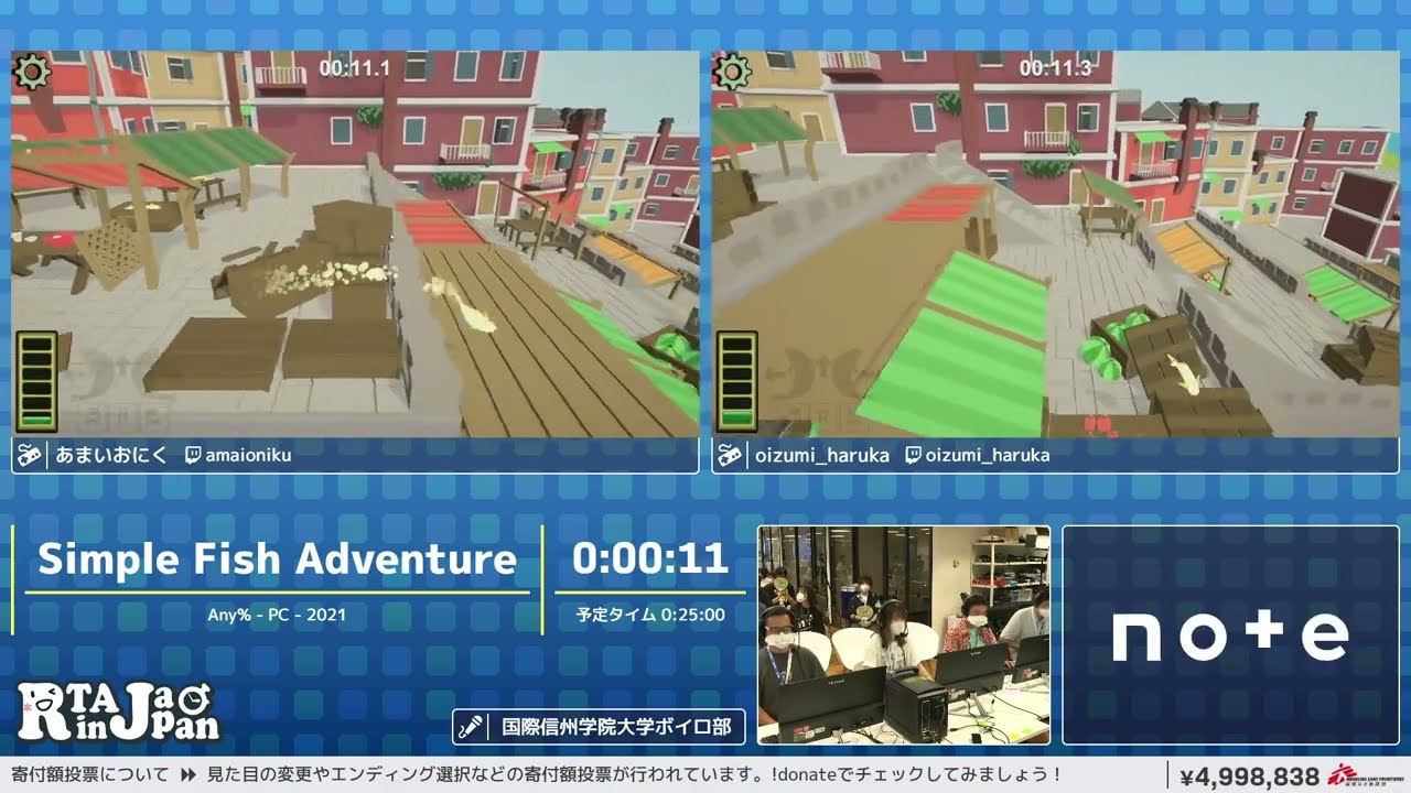 Simple Fish Adventure - RTA in Japan Summer 2023