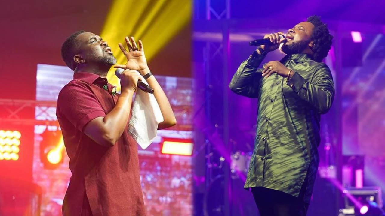 Joe Mettle and Sonnie Badu Holy Spirited Performance at Moses Bliss Experience concert: wife cried