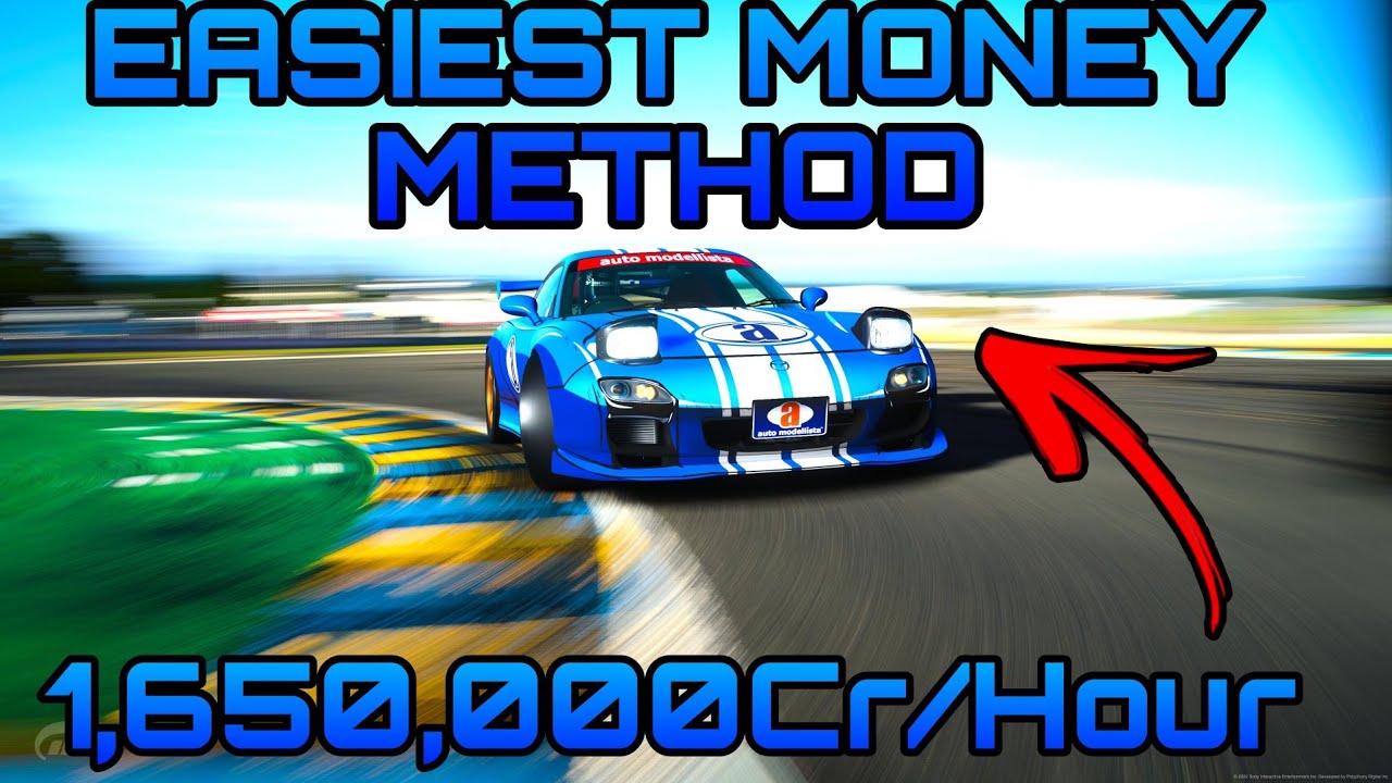Gran Turismo 7 | EASIEST Money Method | Update 1.21 | 1,650,000Cr/Hour