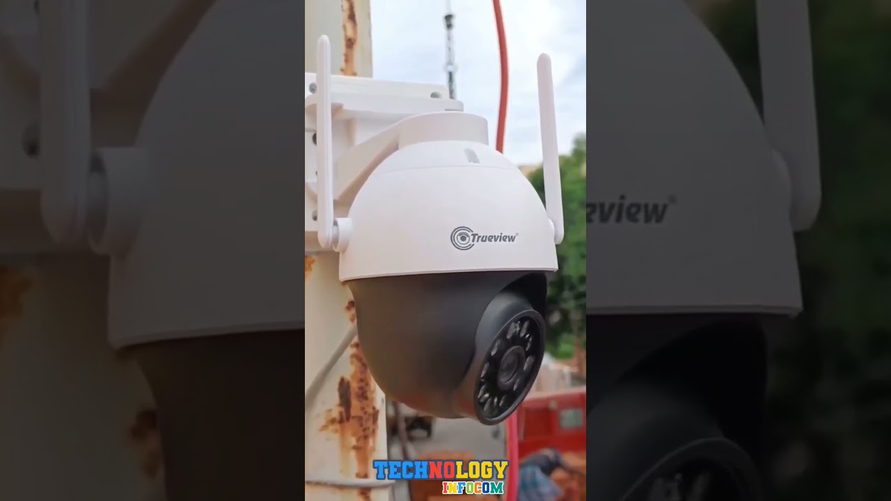 3 MP Wi-fi  Motion Detection Mini Pan Tilt PTZ Camera Trueview