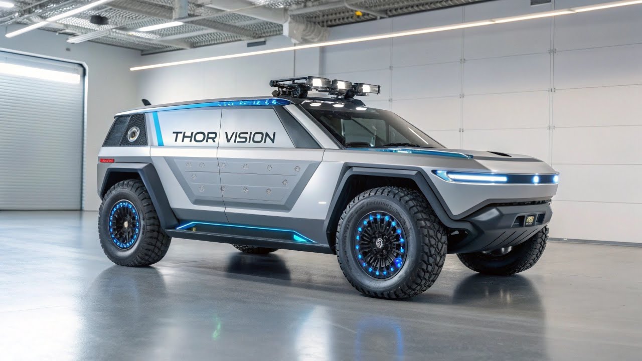 2025 Thor Vision Vehicle: The Future of Smart, Sustainable RVing