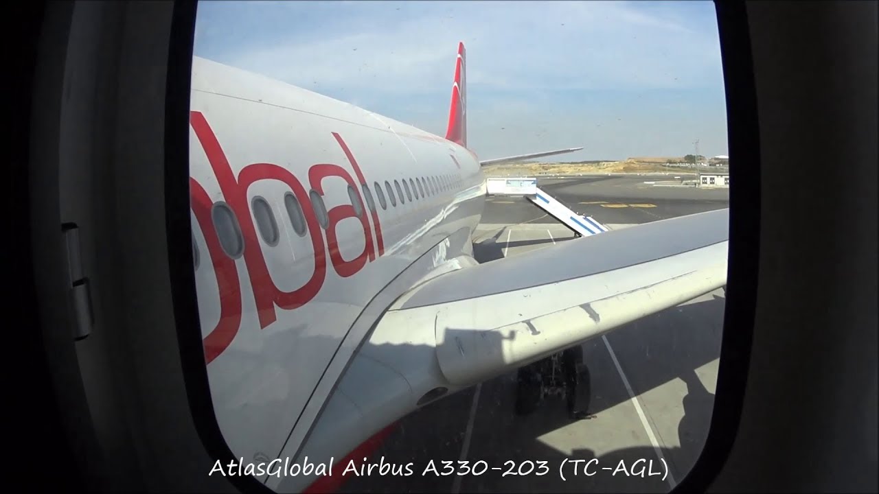 AtlasGlobal |ISTANBUL - ANTALYA| Airbus A330-203 |TC-AGL| Flight Report