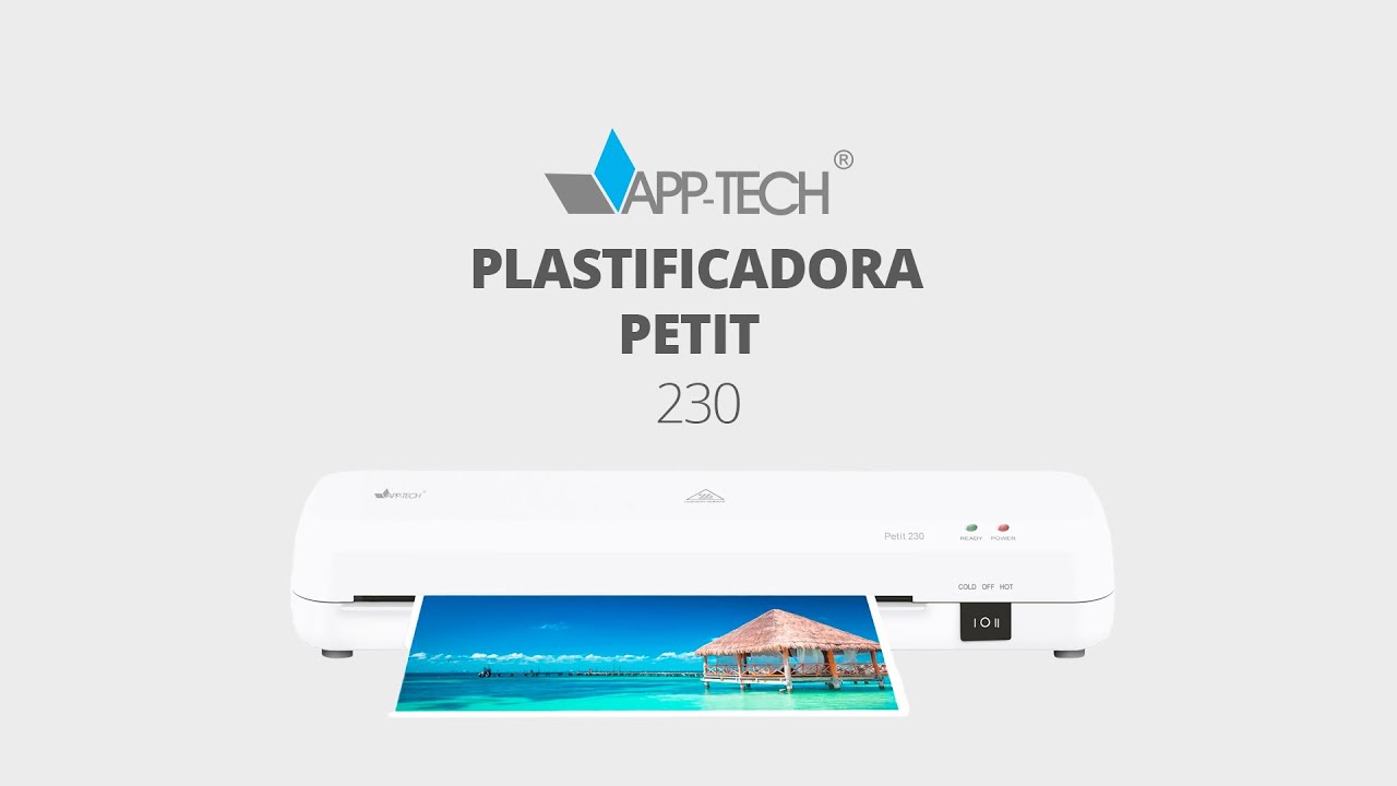 Plastificadora Petit 230 APP-TECH: Praticidade e Qualidade para Lamina&ccedil;&atilde;o A4!