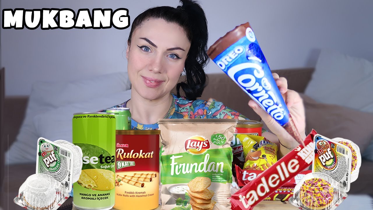 Bİ HALLERİM VAR, ÇOK DUYGUSALIM | FAVORİ ABUR CUBURLARIM MUKBANG | Mukbang Türkçe