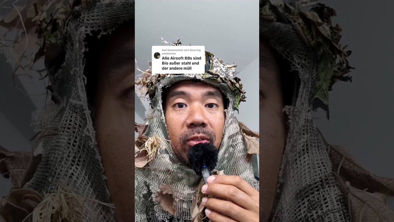 Alle Airsoft BBs sind bio #airsoft #softair #airsofttipps