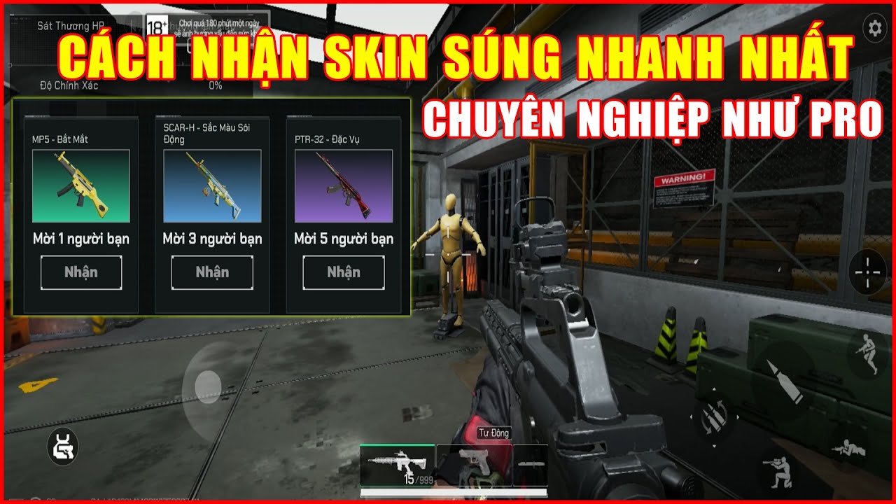 [Garena Delta Force] Hướng Dẫn Chi Tiết Cách Thao Tác, Làm Nhanh Nhiệm Vụ Nhận Skin Súng