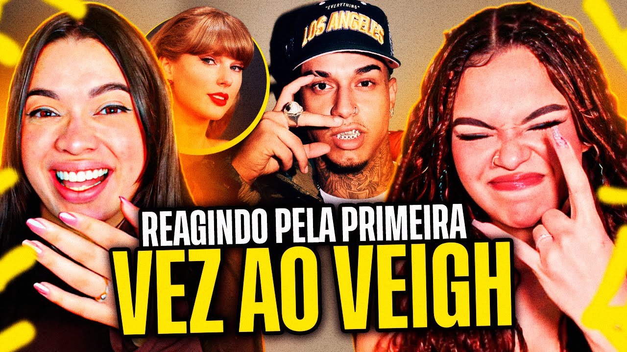 QUE VIBE BOA! VEIGH - Taylor (Clipe Oficial) [Eu Venci o Mundo] | NAT e VIC MV [REACT]