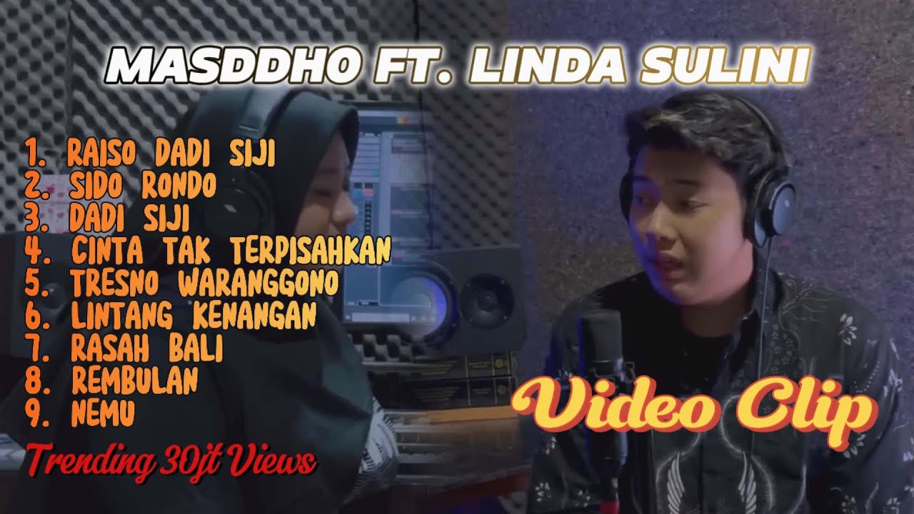 KUMPULAN LAGU 🔴 MASDDHO Ft. LINDA SULINI | AKUSTIK | TRENDING TERBAIK 2025 | LAGU SANTAI