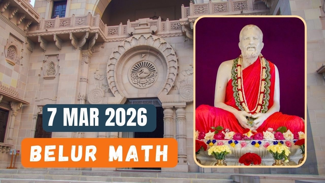Swami Yogananda Jayanti | Belur Math 7th March 2026 | বেলুড় মঠ দর্শন | 4K