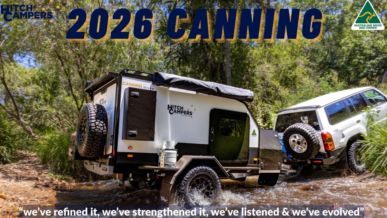The NEW 2026 CANNING by Hitch Campers | Lightweight Australian-Made Off-Road Camper