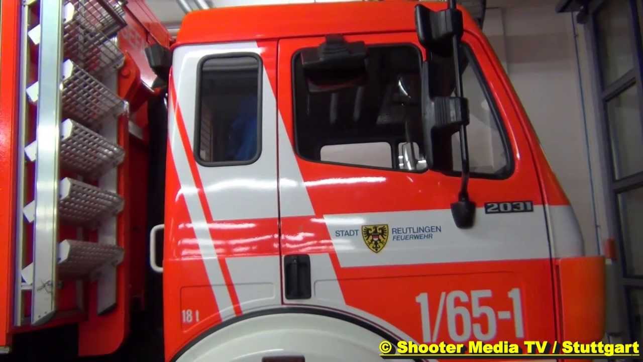 Einige Einsatzfahrzeuge | Feuerwache | Blick in die Leitstelle -- [FEUERWEHR STADT REUTLINGEN]