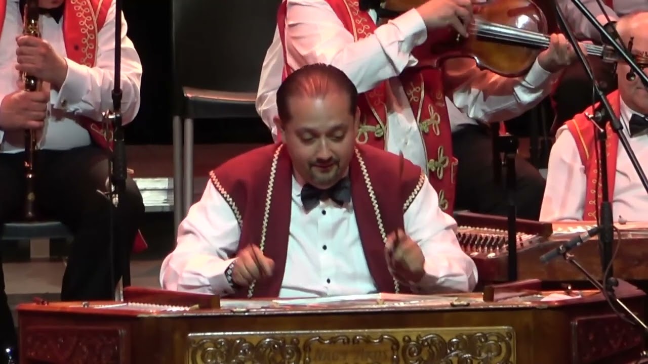 Cimbalom szóló - Vadász Károly, Lisztes Jenő és a 100 Tagú Cigányzenekar